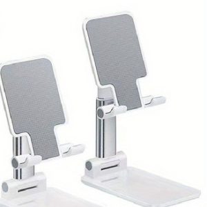 Mobile Folding Stand Phone Holder-White