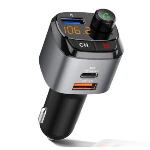IMDEN C68 Double QC FM Transmitter Bluetooth 5.0 Car Kit