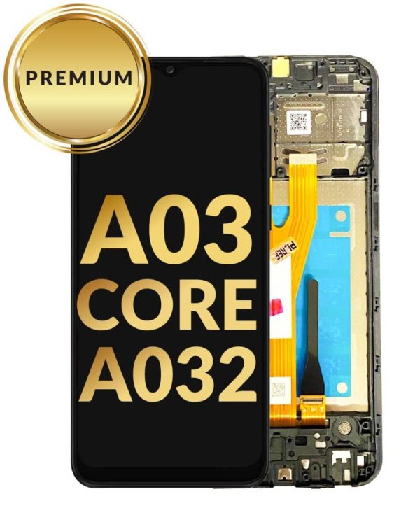 Galaxy A03 Core (A032 / 2021) LCD Assembly with Frame