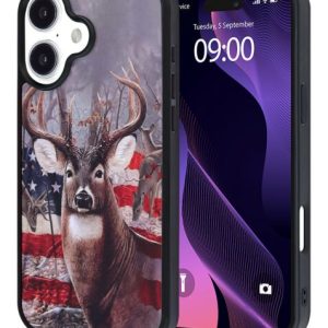 Printing Aluminum Plate Case - USA FLAG for iPhone 16