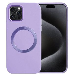 Soft Solid Silicone Case with Wireless Charging - LILAC for iPhone 14 Pro