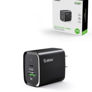 Esoulk USB C+A PD/QC Wall Adapter (20W)