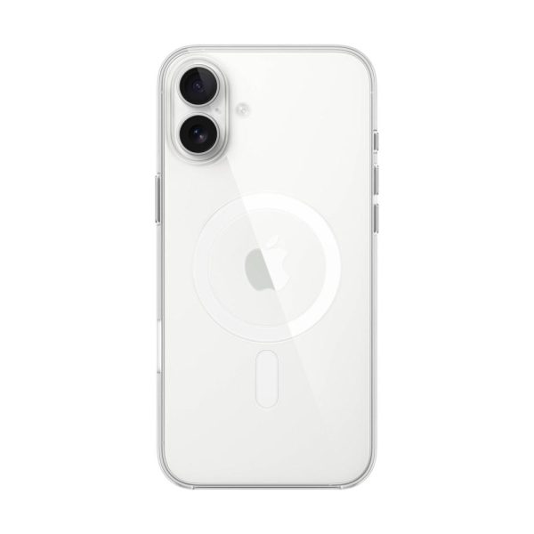 Apple - iphone 16 Plus Case with MagSafe - Clear