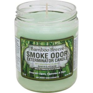 Smoke Odor Exterminator, Bamboo Breeze 13oz Jar Candle