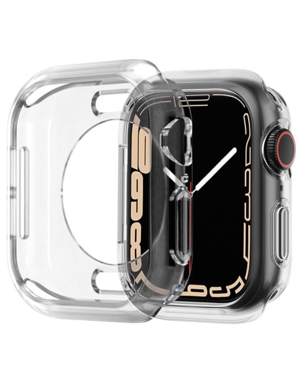 iWatch 46mm Hard TPU Soft PC Frame Cover Protector Bumper Case