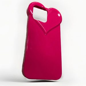 iPhone 14 Pro Max Pink Heart Case