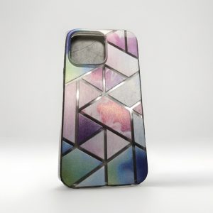 iPhone 14 Pro Max Geometric Watercolor Case