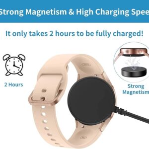 Charger for Samsung Galaxy Watch 7/6/6 Classic/5/5 Pro/Ultra/FE, Galaxy Watch 4/3/Active 2/Active Charger Fast Charging