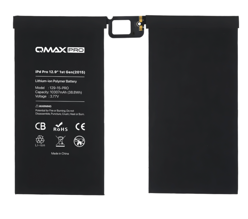 iPad Pro 12.9 (1st Gen / 2015) (10307 mAh) Aftermarket Battery iPad Pro 12.9 (1st Gen / 2015) (10307 mAh) Aftermarket Battery - Image 1