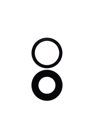 Back Camera Lens with Adhesive for iPhone 16 / 16 Plus (2 Piece Set) Back Camera Lens with Adhesive for iPhone 16 / 16 Plus (2 Piece Set) - Image 1